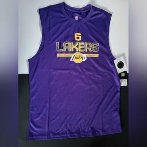 NBA Los Angeles Lebron James Sleeveless Shirt Adult Medium